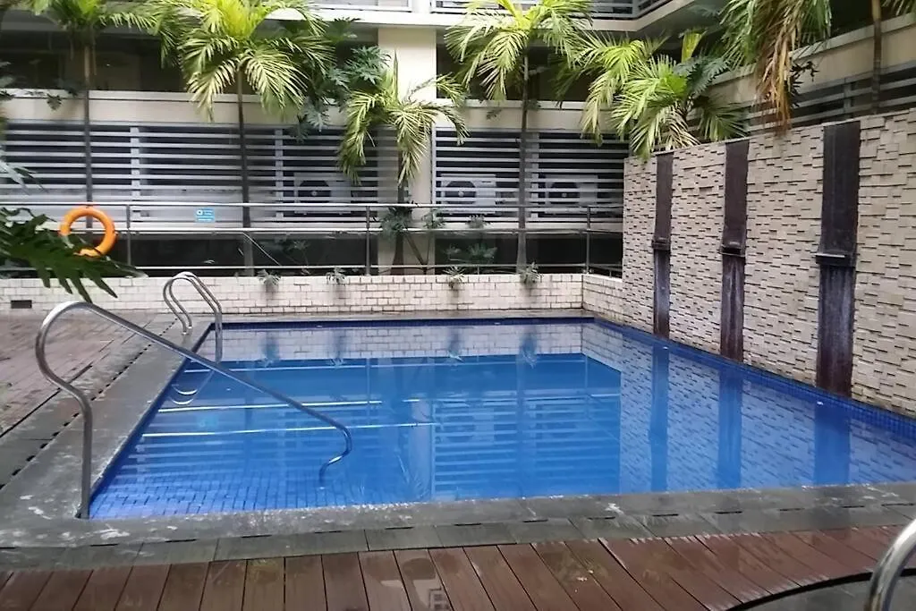 Apartament City View Studio Condo Near Airport Naia T3 & Rw Manila Pasay Filipiny